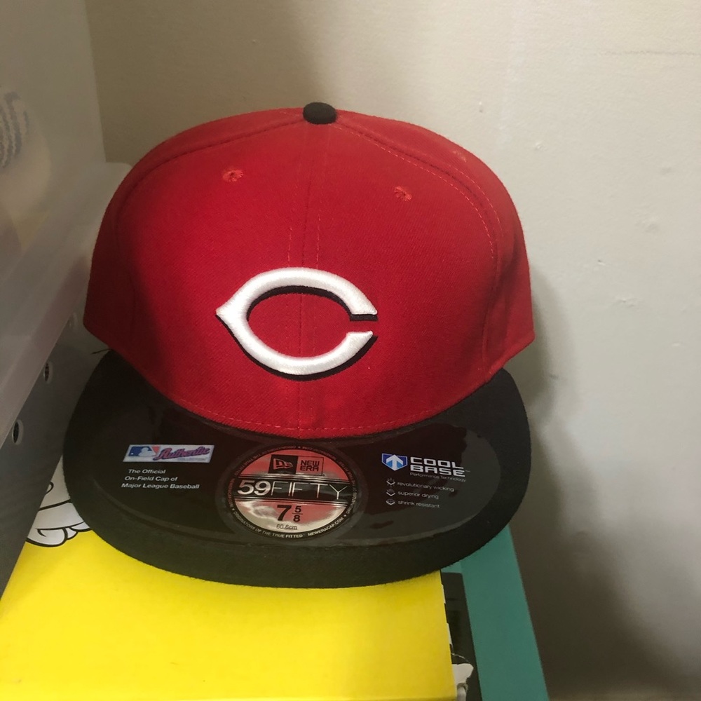 MLB New Era Fitted Cap Cincinnati Reds Logo